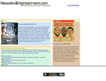 Tablet Screenshot of newsandentertainment.com